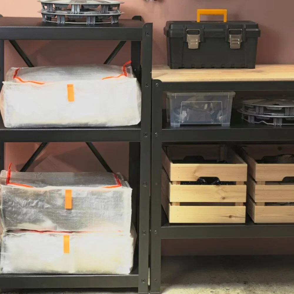 4x - IKEA PÄRKLA Storage reusable cases tote travel cube